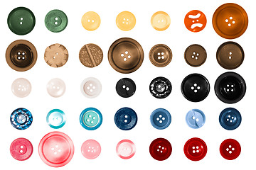 Image showing Scrapbooking Buttons