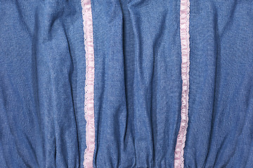 Image showing Denim and Lace