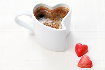 Image showing coffee and sweets