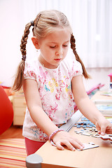 Image showing Cute child playing 