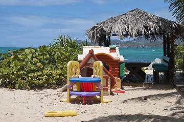 Image showing Coast in Saint Maarten Island, Dutch Antilles