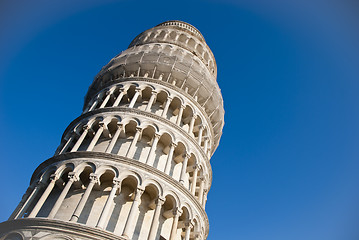 Image showing Leaning Tower, Piazza dei Miracoli, Pisa, Italy