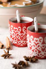 Image showing Hot Christmas drink