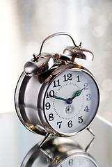 Image showing Old fashion alarm clock