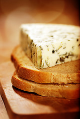 Image showing danish blue cheese