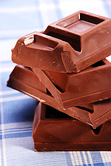 Image showing Blocks of Chocolate