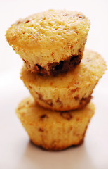 Image showing Freshly baked muffins 