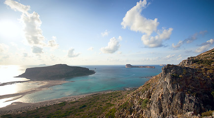 Image showing balos beach, crete