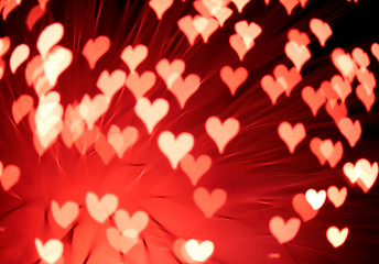 Image showing abstract st valentine background