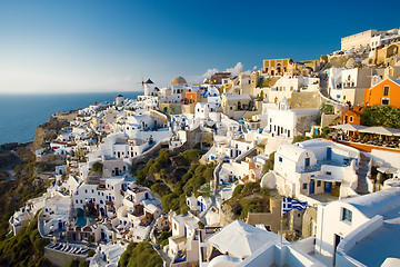 Image showing santorini summer