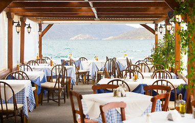 Image showing outdoor restaurant