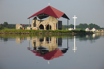 Image showing Ruins of church