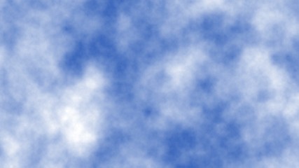 Image showing Blue sky with clouds