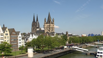 Image showing Koeln panorama