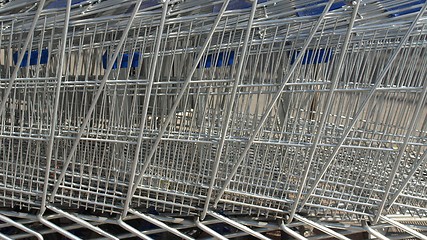 Image showing Shopping carts