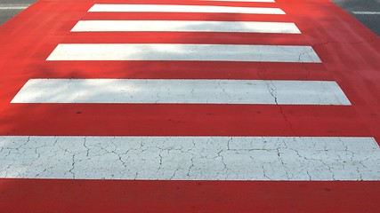 Image showing Zebra crossing