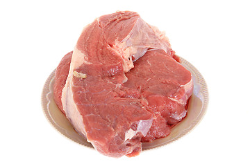 Image showing Meat on a plate 