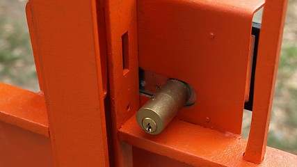 Image showing Door lock