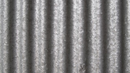 Image showing Corrugated steel