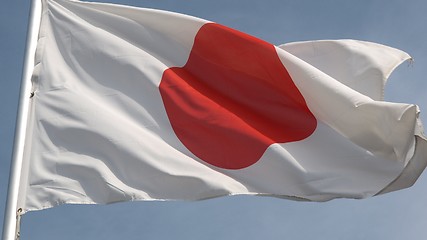 Image showing Flag of Japan