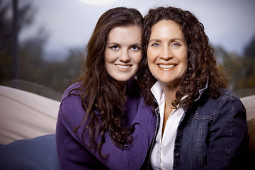 Image showing Mother and daughter