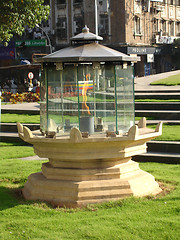 Image showing lamp from flora fountain,mumbai