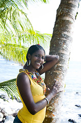 Image showing native pretty young woman nicaragua