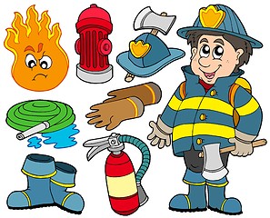 Image showing Fire protection collection