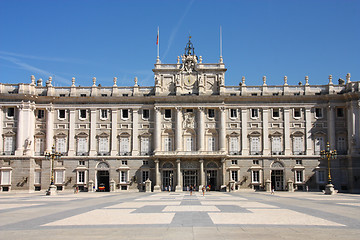 Image showing Madrid royal palace