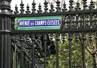 Image showing Champs Elysees