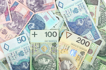 Image showing Polish currency