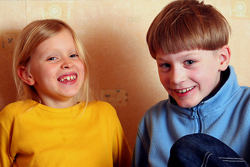 Image showing Cheerful kids