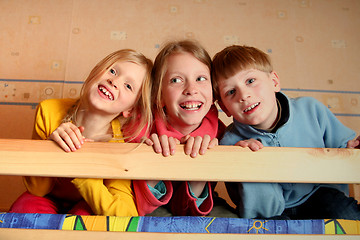 Image showing Cheerful kids