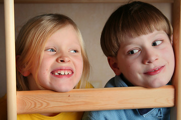 Image showing Cheerful kids