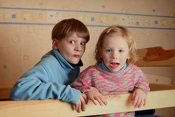 Image showing Cheerful kids