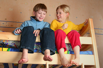 Image showing Cheerful kids