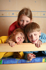 Image showing Cheerful kids