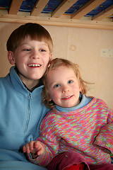 Image showing Cheerful kids