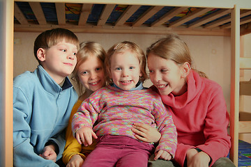 Image showing Cheerful kids