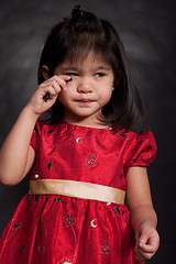 Image showing Cute adorable 2-year old toddler girl