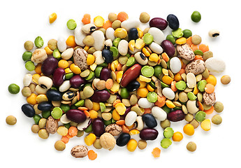 Image showing Dry beans and peas