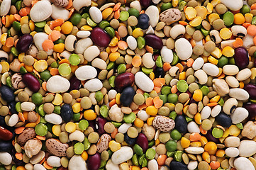 Image showing Dry beans and peas