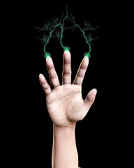 Image showing Lightning Fingers 