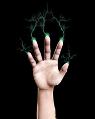 Image showing Lightning Fingers 