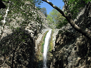 Image showing Falls. Platres. Cyprus