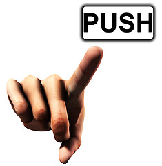 Image showing Push The Button