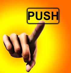 Image showing Push The Button 