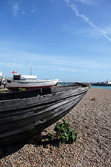 Image showing Old Boat In Brighton