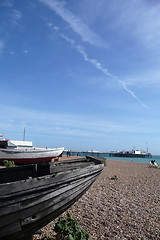 Image showing Old Boat In Brighton