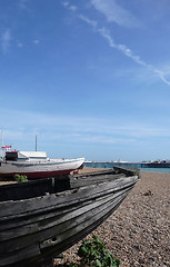 Image showing Old Boat In Brighton